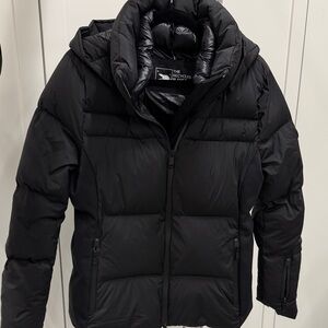 The Recycled Planet Black Puffer Ski Coat
